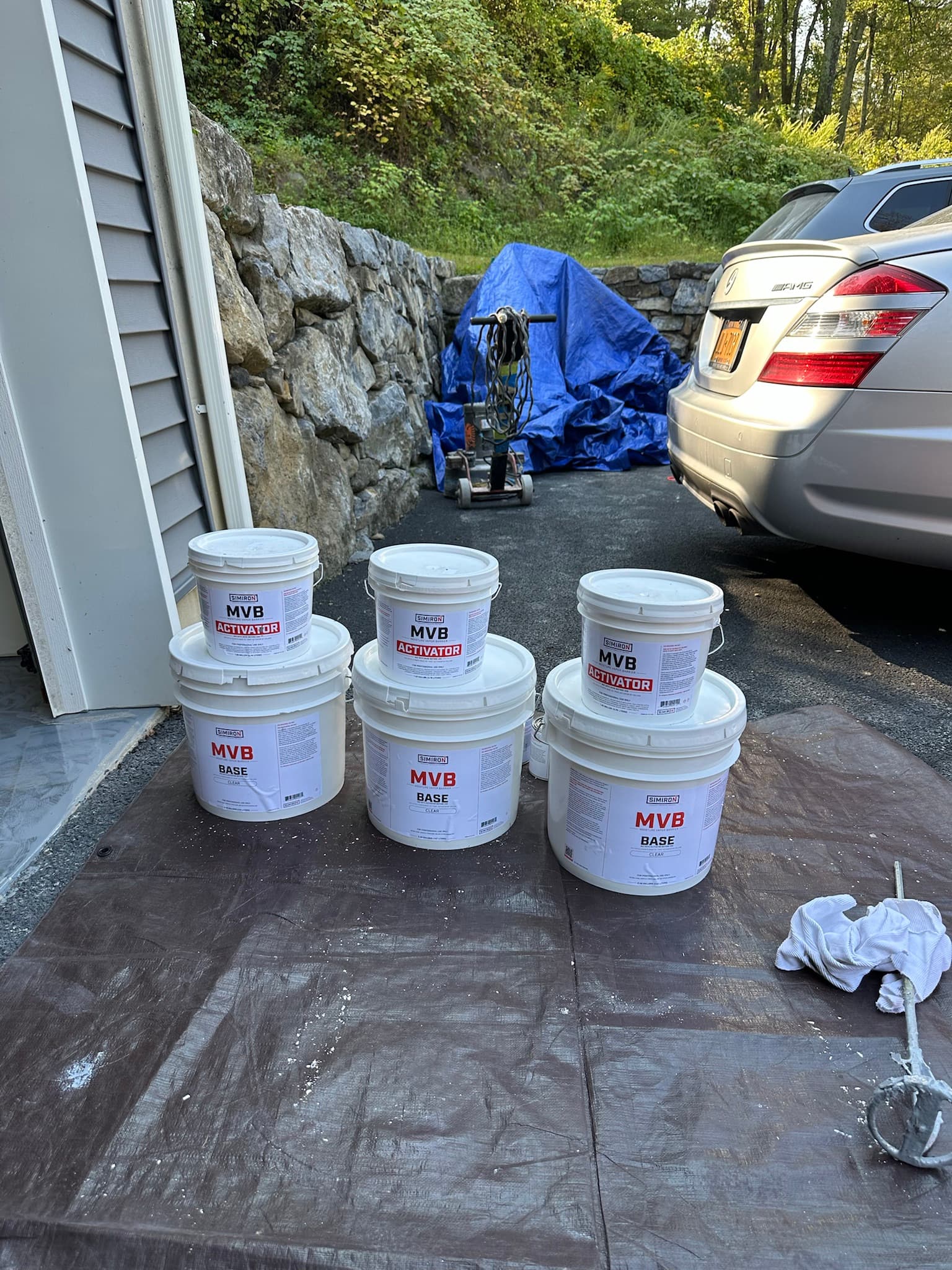 Professional-grade Simiron moisture vapor barrier materials